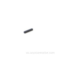 Encabezado femenino de 2.0 mm fila simple recta